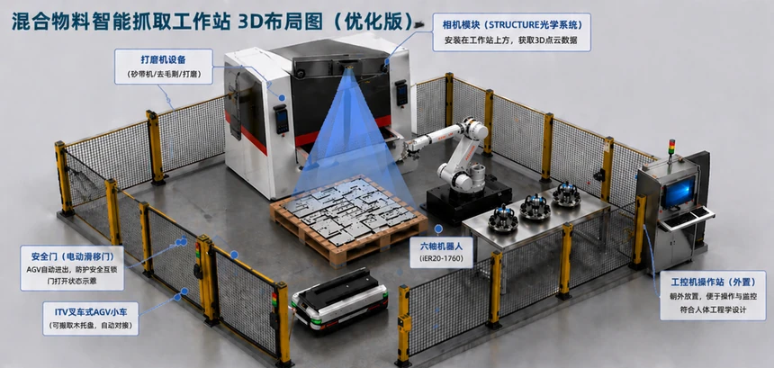 2026年无序堆叠物料抓取解决方案，工厂技改有哪些坑