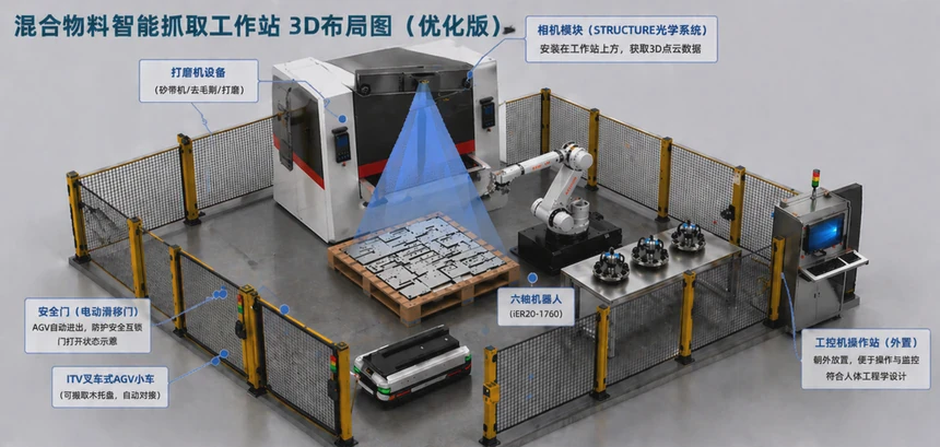 2026年无序堆叠物料抓取解决方案，工厂技改有哪些坑